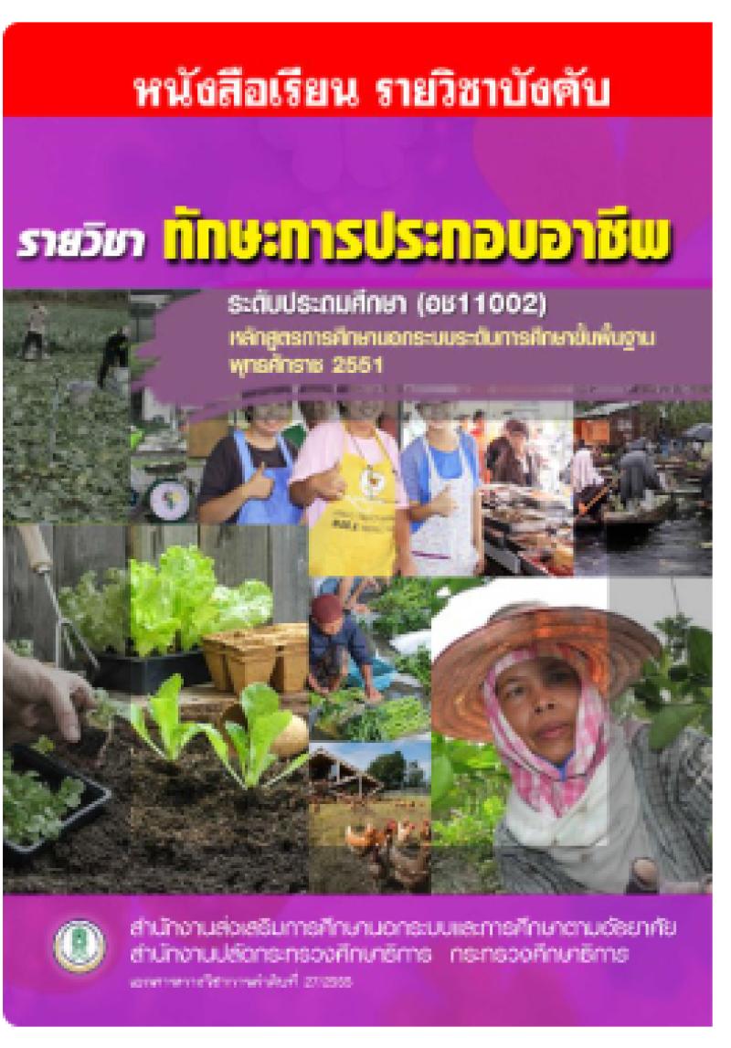 ทักษะการประกอบอาชีพ
